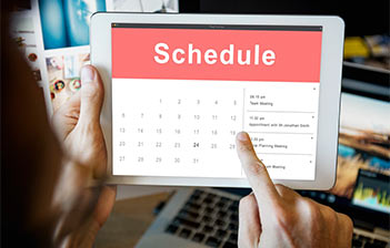 job scheduling app