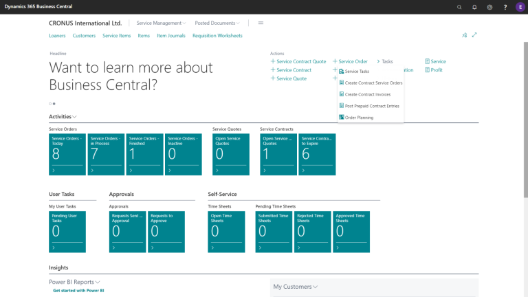 Microsoft Dynamics 365 Business Central