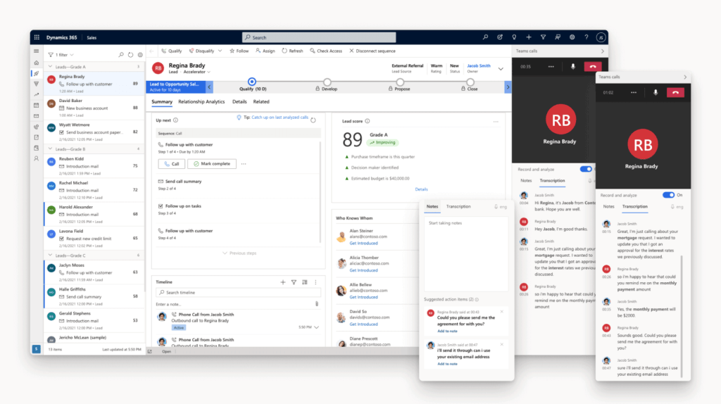 dynamics 365 sales consultant
