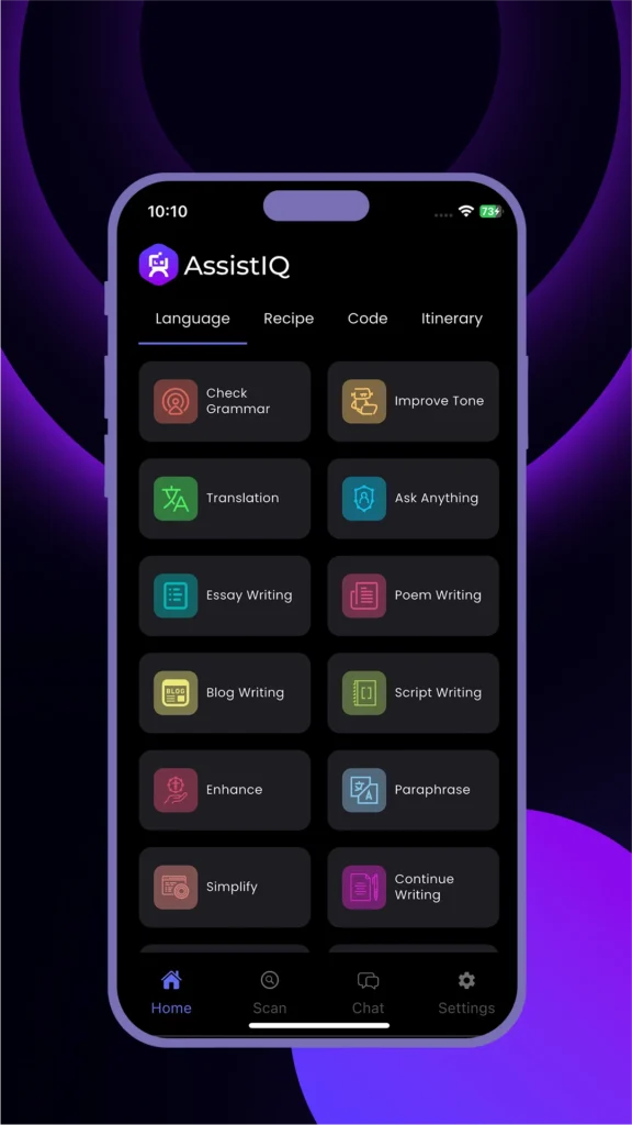 assist iq screen 5