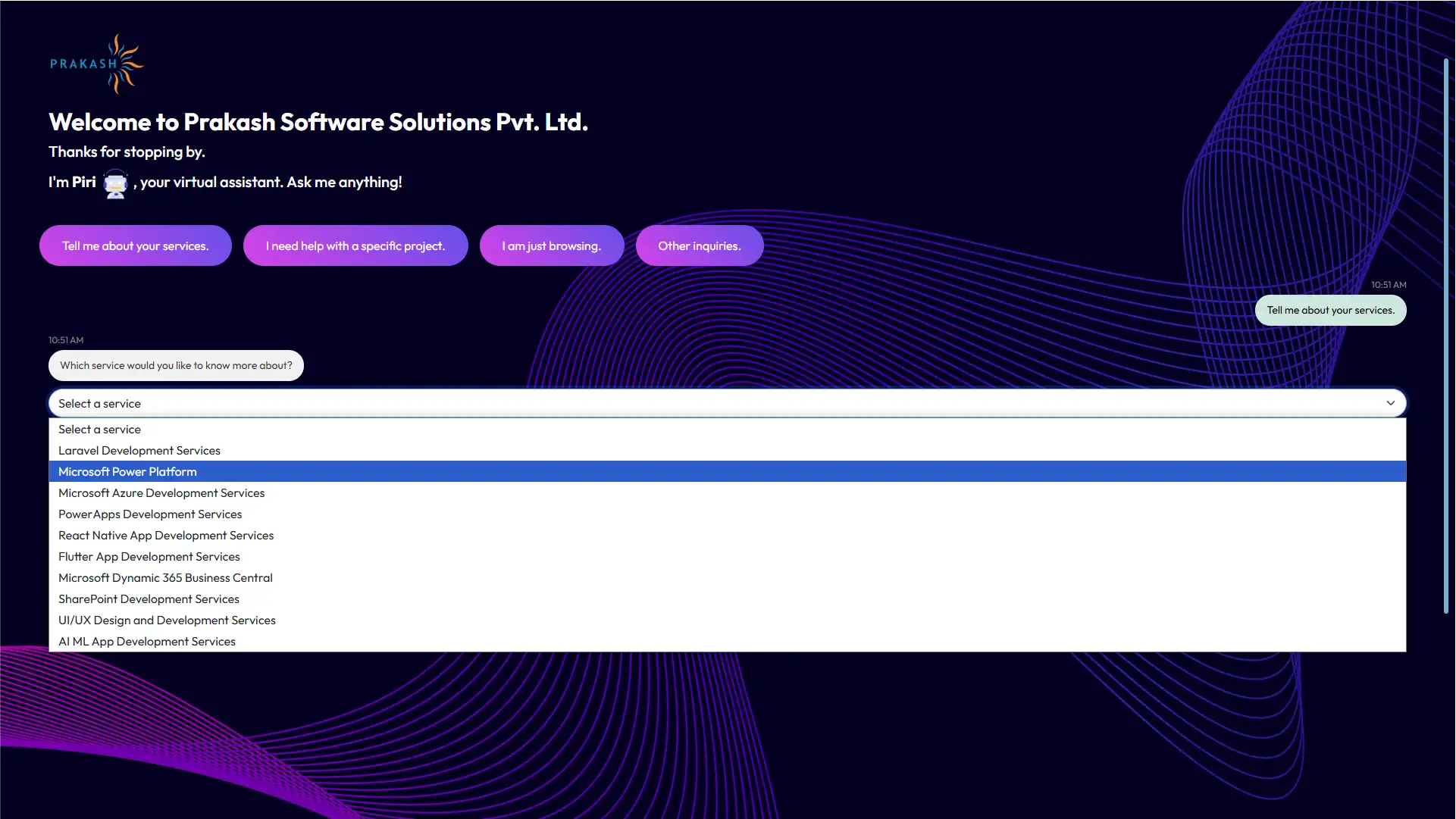 piri chatbot 2