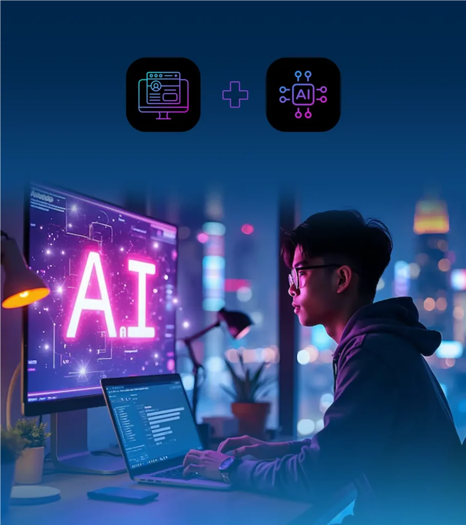 front end development with ai